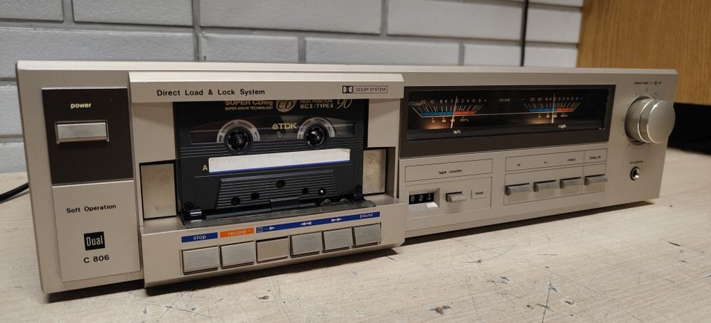 Magnetofon deck DUAL C-806