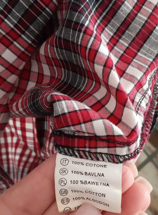 Чоловіча сорочка червона