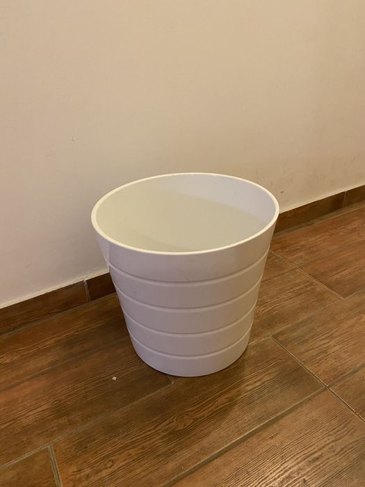 Vaso branco grande
