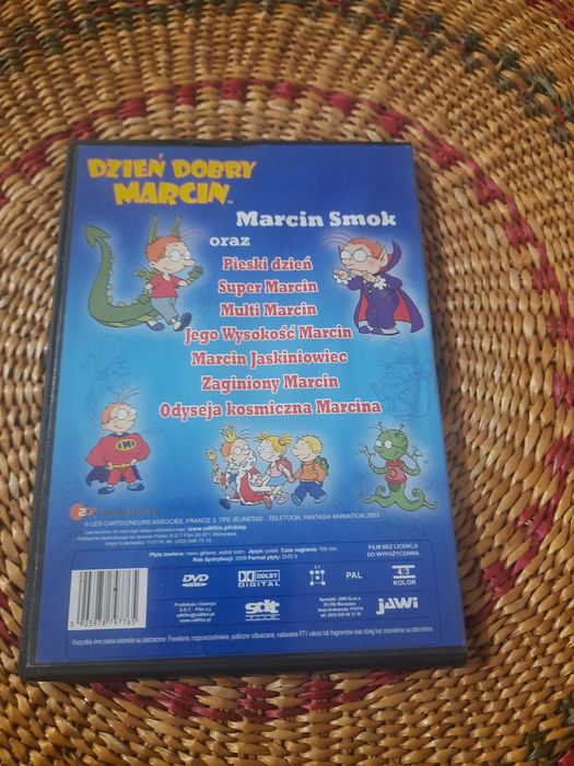 DVD z filmem Dzien dobry Marcin - Marcin Smok