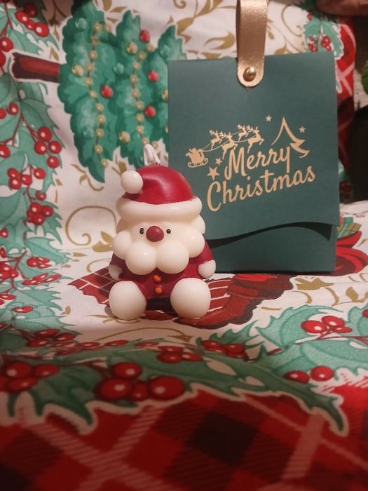 Vela decorativa natal