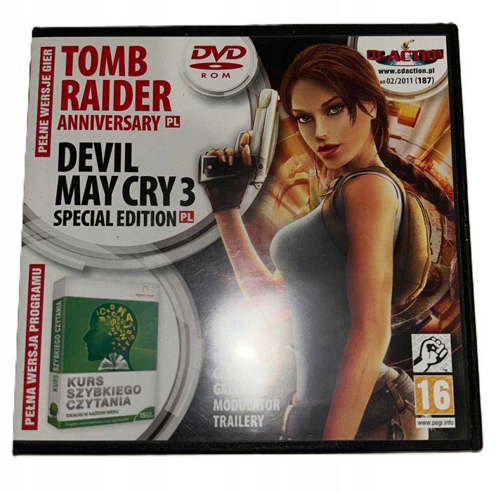Tomb Raider Anniversary + Devil May Cry 3 Special Edition PL PC