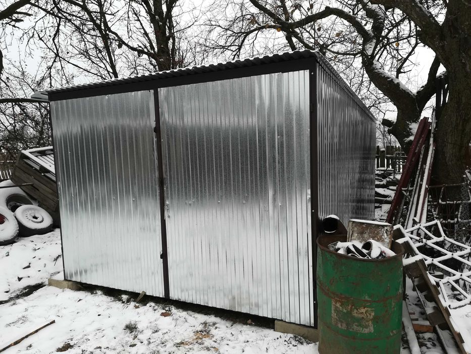 Producent!Garaż blaszak 3x5!Transport i montaż !Garaż blaszany!