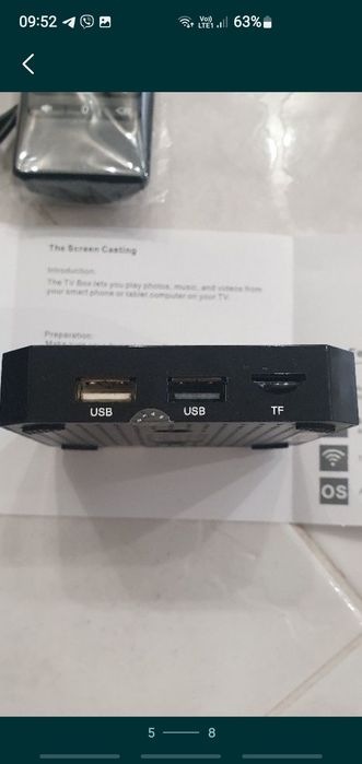 Смарт ТВ приставка smart TV box X96