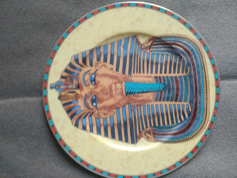Тарелка сувенирная коллекционная Египет фаянс