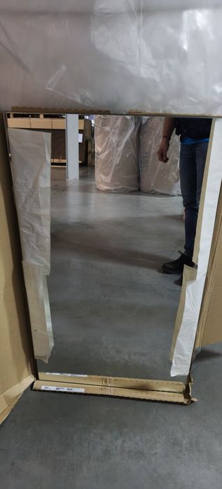 3 painéis vidro portas IKEA 100x236cm