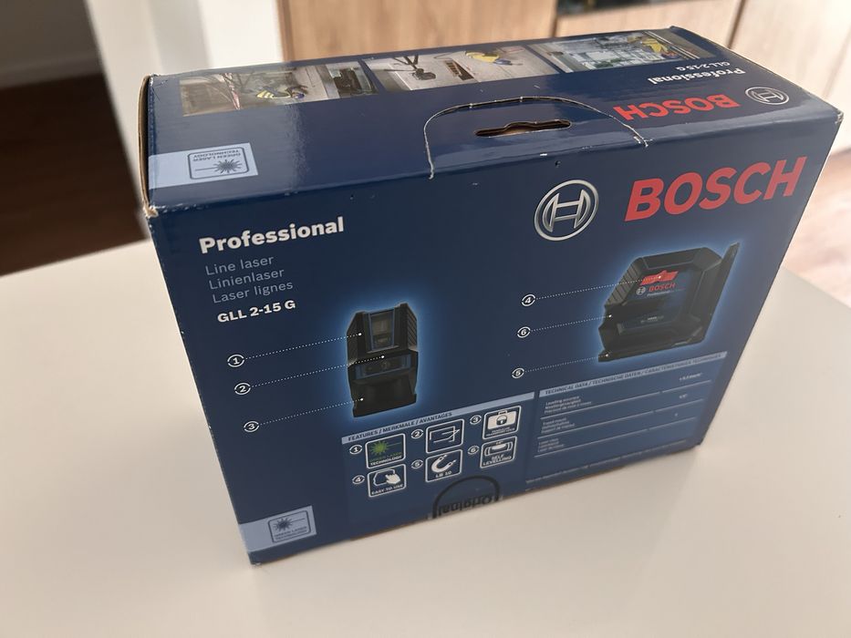 Laser de linhas Bosch GLL 2-15G [NOVO]
