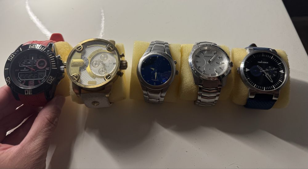 Relógios Timberland, Gant, Time Force, Diesel, Fossil, Radiant