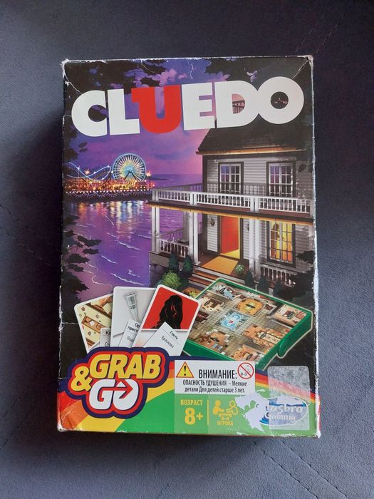 Настільна гра Cluedo (дорожня версія) Оригінал від Hasbro