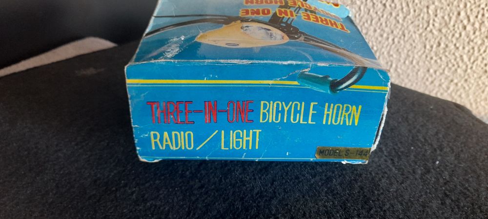 Luz frontal para bicicleta vintage