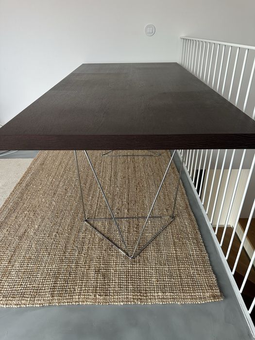 Mesa Habitat design 180x90 em madeira e metal – excelente estado