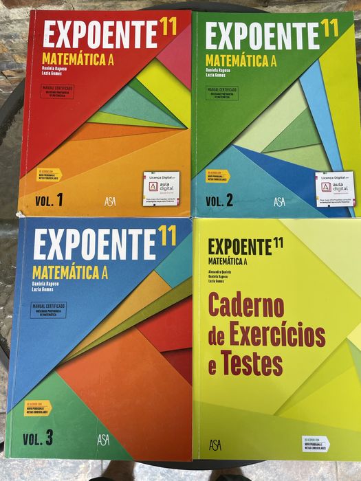 EXPOENTE 10 e 11 anos - Manuais / Cadernos de Fichas / Atividades