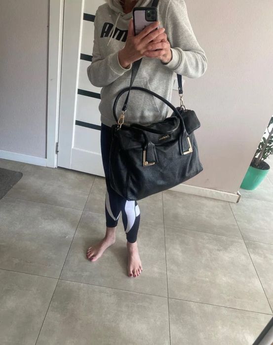 Сумка кожаная фирма Baldinini