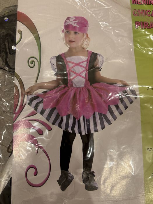 Diafarce carnaval menina pirata