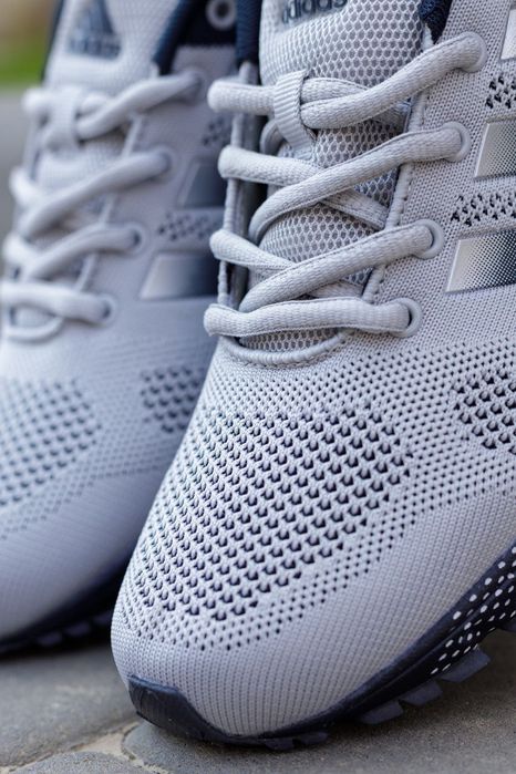 Кросівки Кроссовки Adidas Marathon Grey Серый Сірий Кросовки демісезон