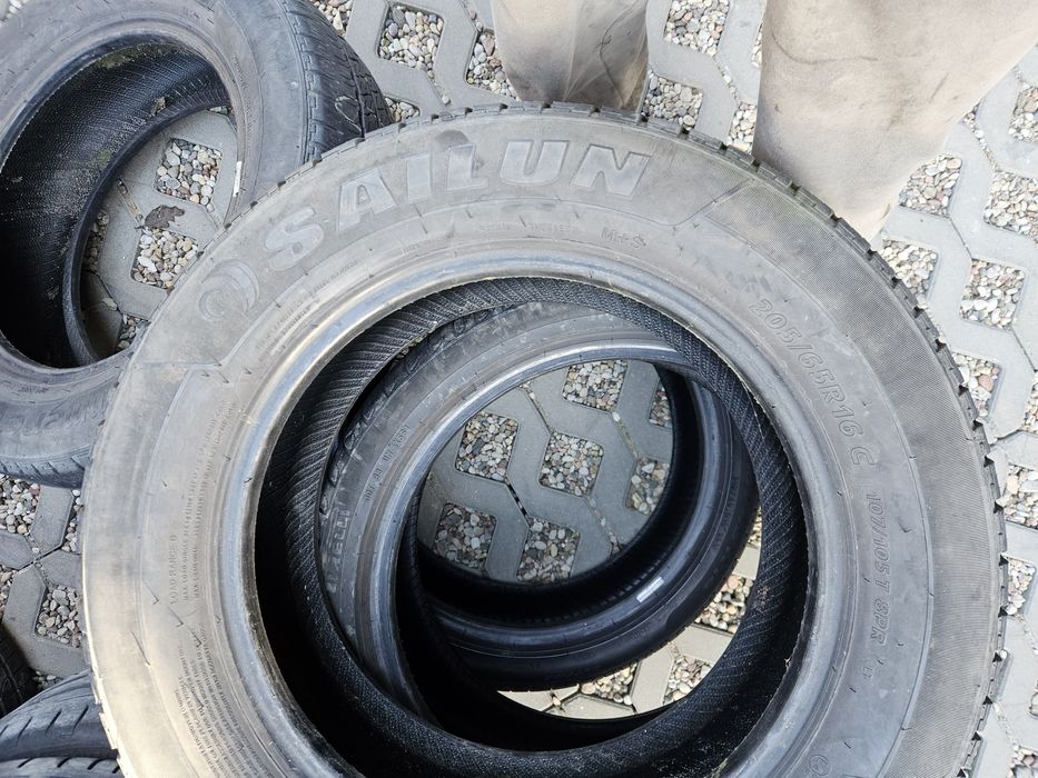 [4szt] Sailun 205/65 r16c Letnie /// 6,6mm!!! MONTAŻ