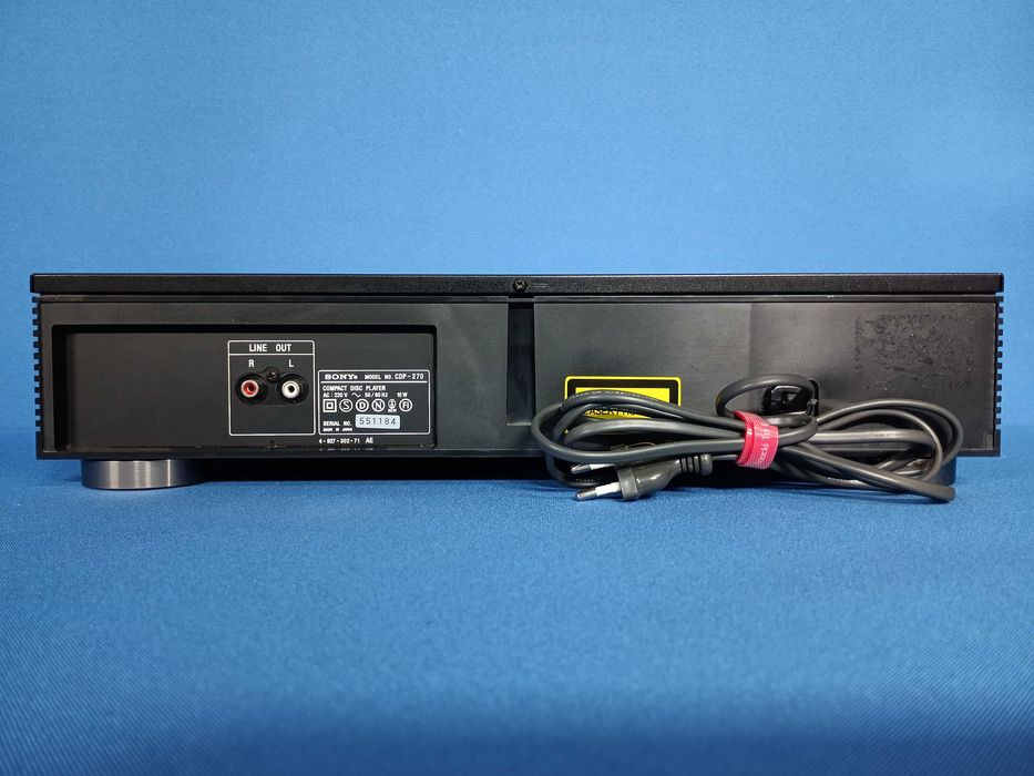 leitor cds SONY CDP-270