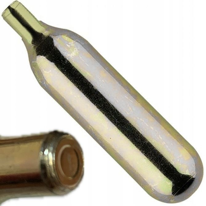 Nabój CO2 16g 88,7mm pompki rowerowej pompka naboje bez gwintu