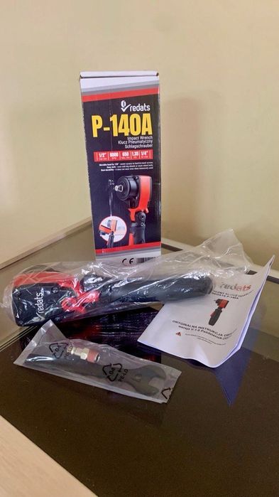 Пневматичний ударний гайковерт 1/2" REDATS P-140A 650 Нм