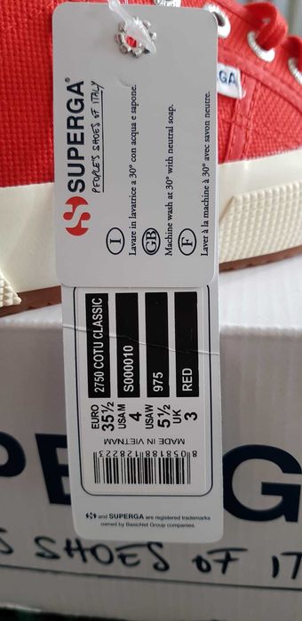 Nowe Tenisówki Superga rozmiar 35,5