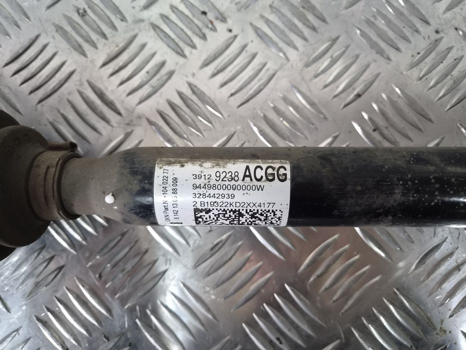 Półoś przednia prawa opel astra k 1.5 ACGG