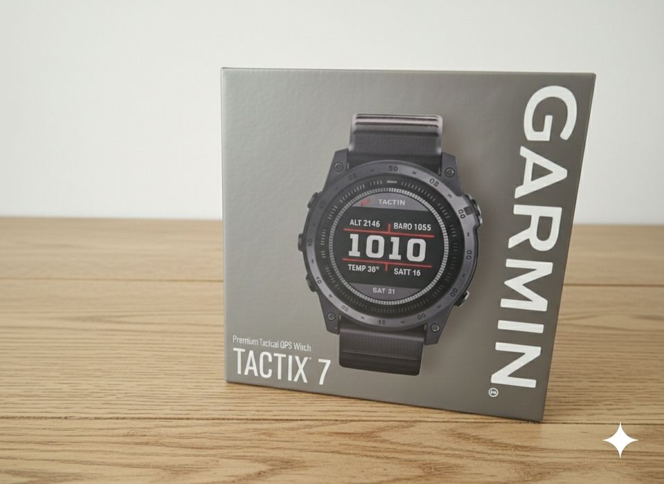 Smartwatch Garmin Tactix 7 Szkło Szafirowe Koperta Tytan 51mm