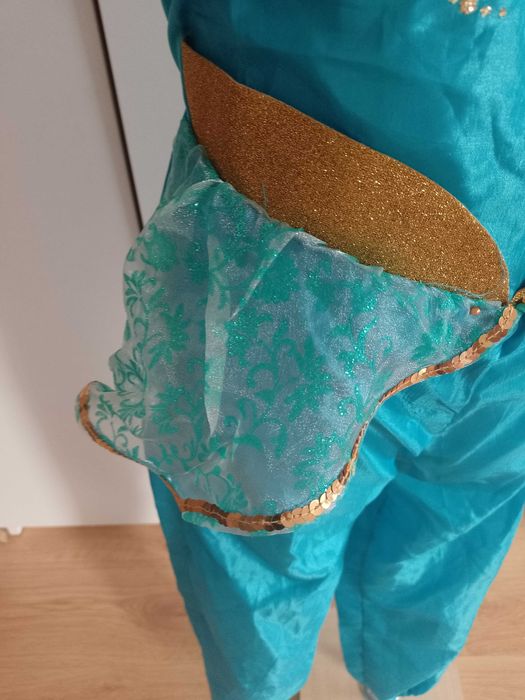 NOWY strój karnawałowy JASMINA DŻASMINA kostium przebranie 122/140 2