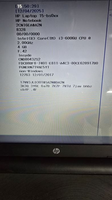 Laptop, notebook HP tpn-c129