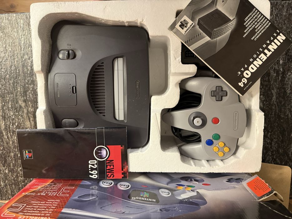 Nintendo 64 PAL | BOX | Pad | Instrukcje | Sprawna