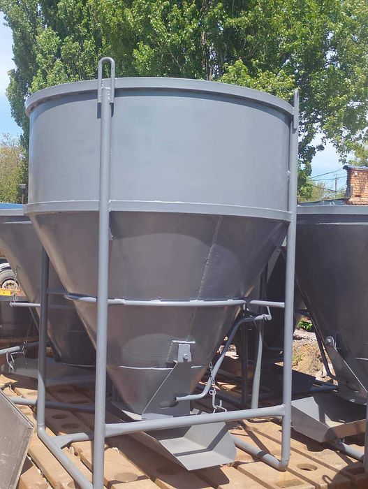 Бункер, бадья для бетона 1,0 м3; 1,05 м3; 2,0 м3