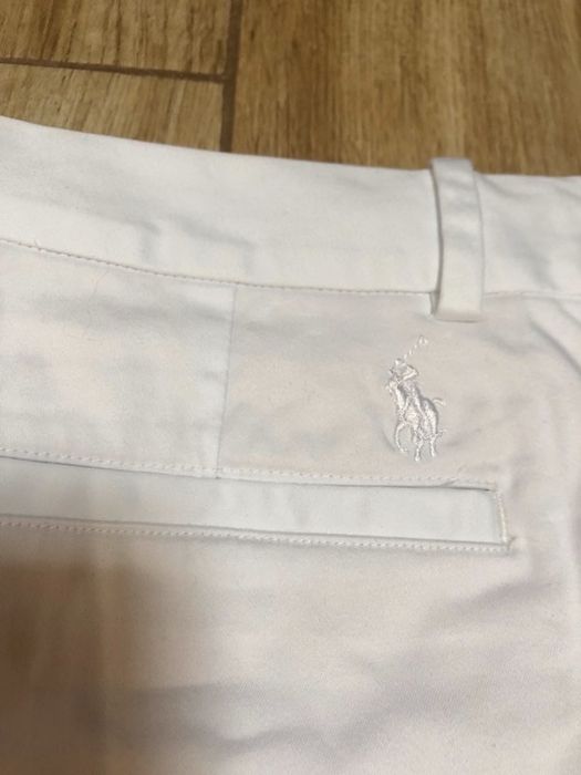 Szorty krótkie spodenki białe Polo Golf Ralph Lauren