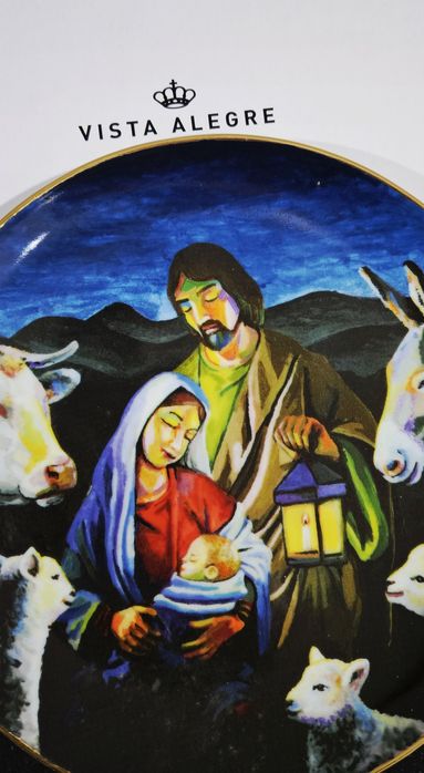 Prato "Vista Alegre" coleção Natal 2020