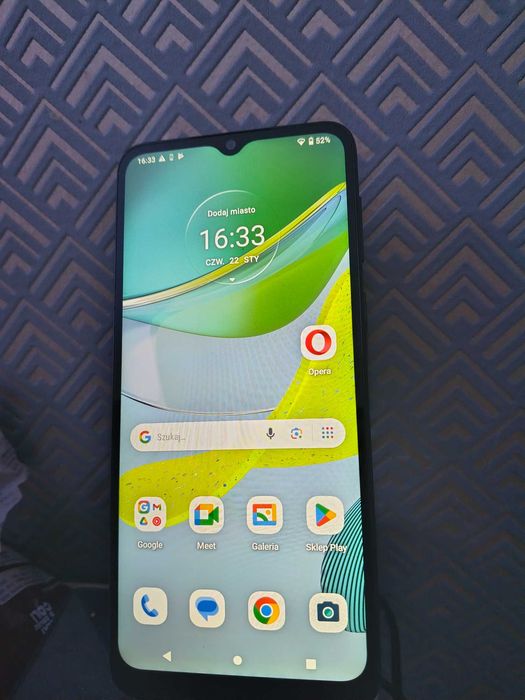 Smartfon MOTOROLA Moto E13 2/64GB Cosmic Black 5000mAh 6,5'' DualSim