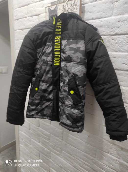 Kurtka chłopięca zimowa 134/140