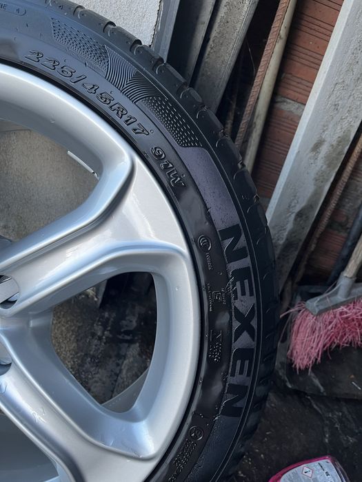 Jantes Originais Audi 17” 5x112 + Pneus Goodyear Eagle F1 / Nexen