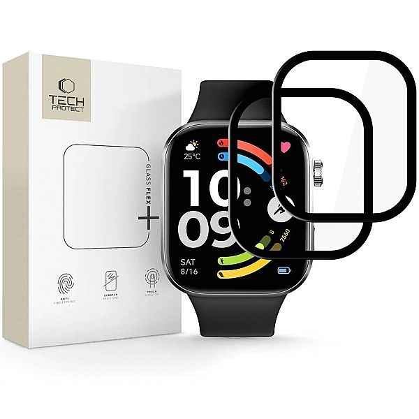 Szkło Hybrydowe Tech-Protect Glass Flex+ 2-Pack Xiaomi Redmi Watch 6 B