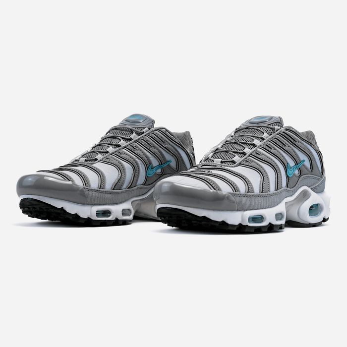 Кросівки Кроссовки Nike Air Max TN Grey Blue Waterproof Серый Синий Сірий Кросовки демісезон