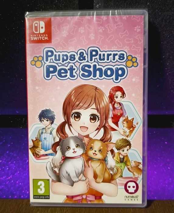 Pups & Purrs: Pet Shop Nintendo Switch poprowadź sklep ze zwierzakami