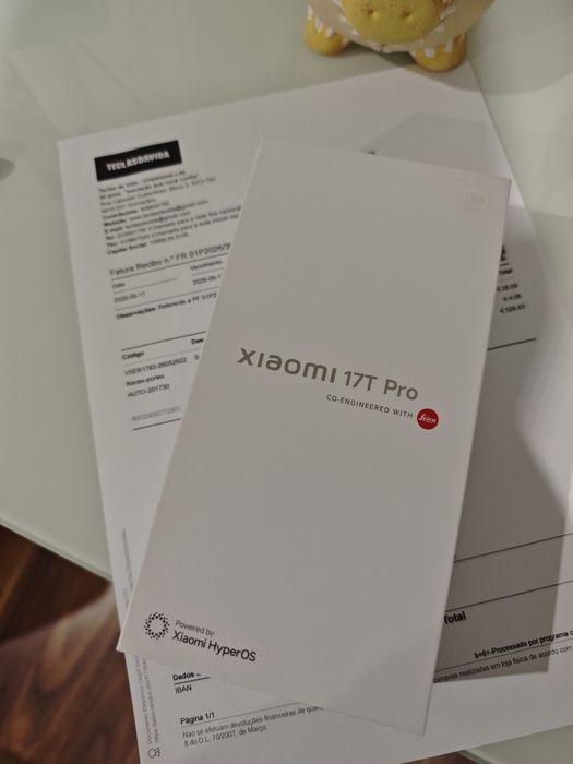 Topo de gama Xiaomi 17 T Pro 12/512 factura e garantia de 35 meses