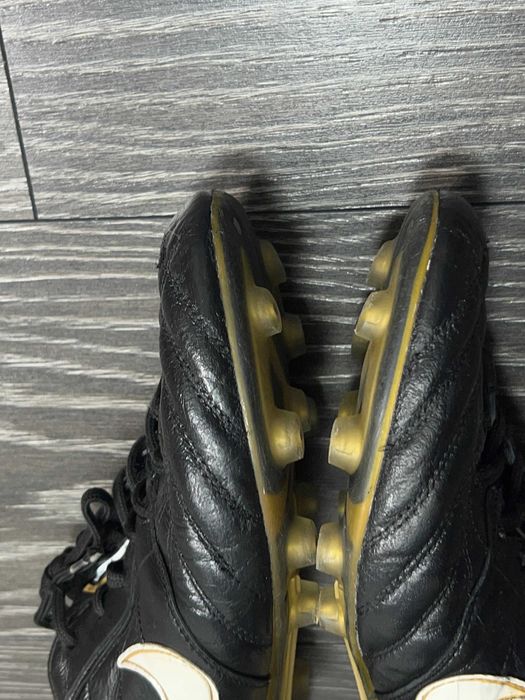 Nike tiempo ronaldinho чоловічі шкіряні копки бутси вінтажні футбольні