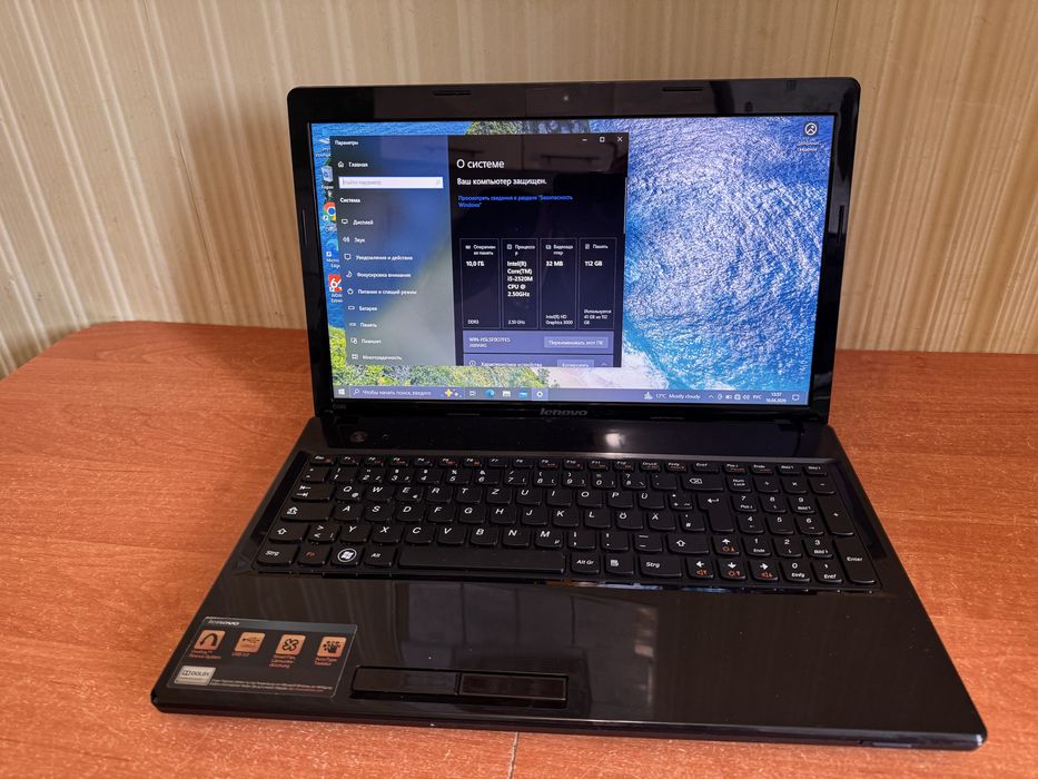 Ноутбук Lenovo G580 core i5 2gen Озу 10 ГБ