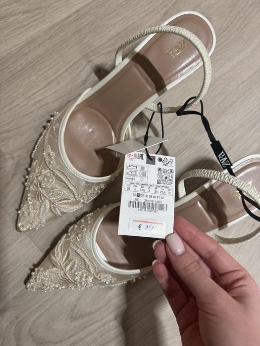 Мюлі Zara 36 розмір