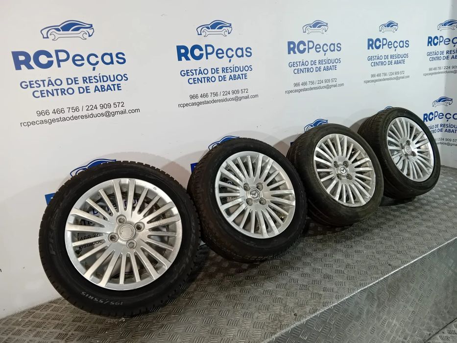 Conjunto Jantes 15 Mazda MX-5 195x50xR15 4x100 Original