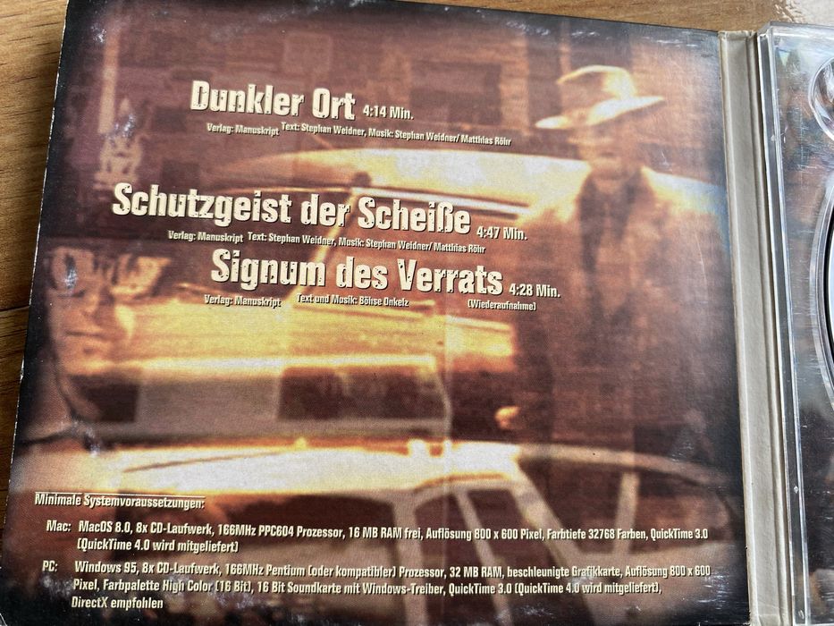 Böhse Onkelz - Dunkler Ort 2000