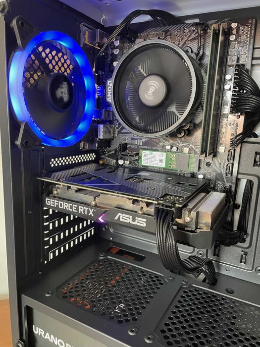 PC GAMING - Ryzen 5 5500 /RTX 3050 8gb /DDR4 16GB /NVME 500GB / Novo ! C/ Garantia !