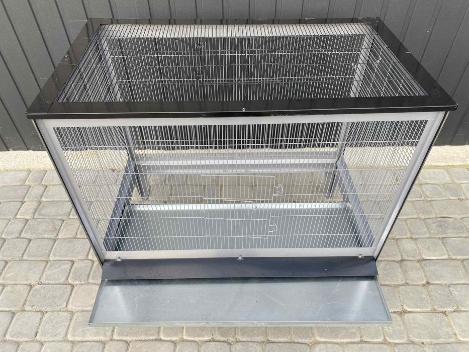 Piękna duża klatka dla zwierzaka.Szuflada.skladana na płasko.superStan