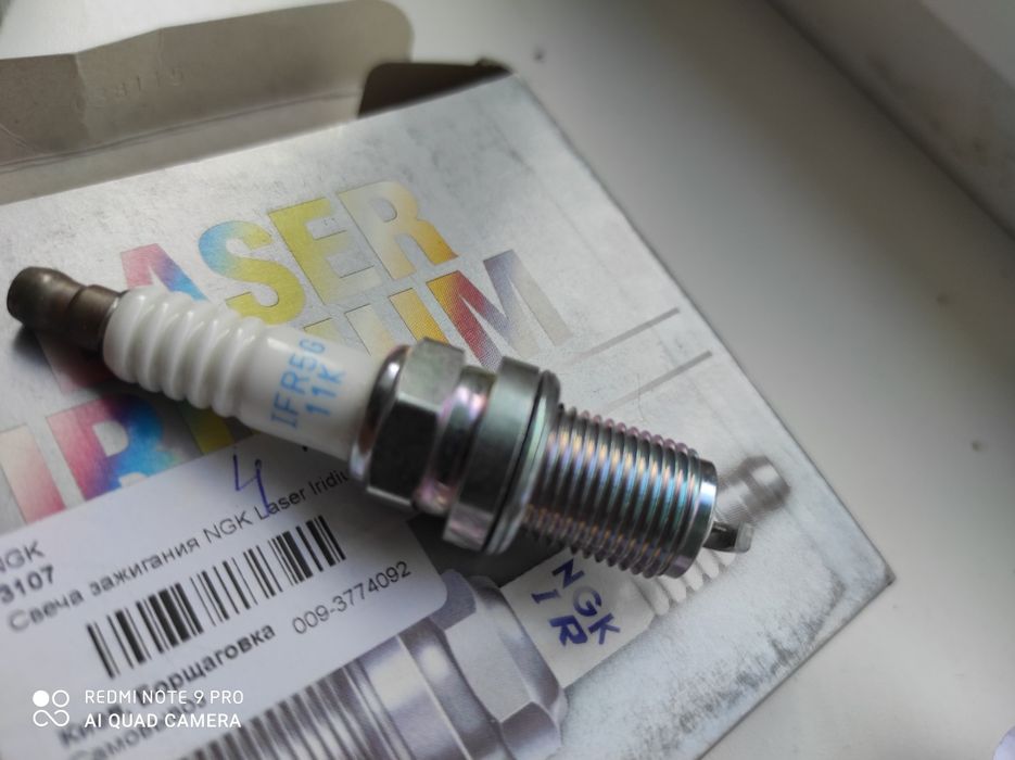 Свечи NGK 3107  laser iridium IFR5G-11k оригинал