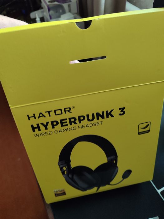 Продам навушники Hator Hyperpunk 3 повна комплектація!