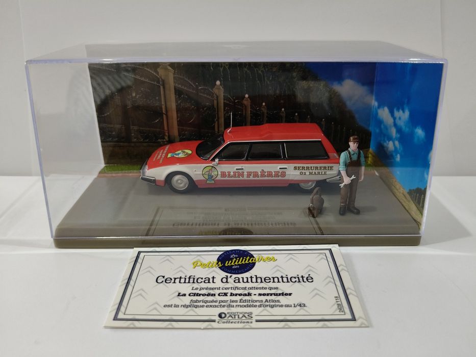 Miniaturas Citroen utilitários, à escala 1/43