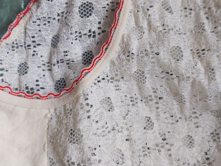 Stare majtki koronkowe damskie z czasów PRL rozmiar S /M